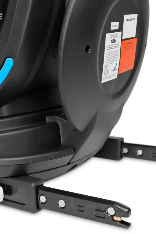 Caretero Fotelik Rio I-Size 0-22 czarny (40-105cm) - tantis.pl