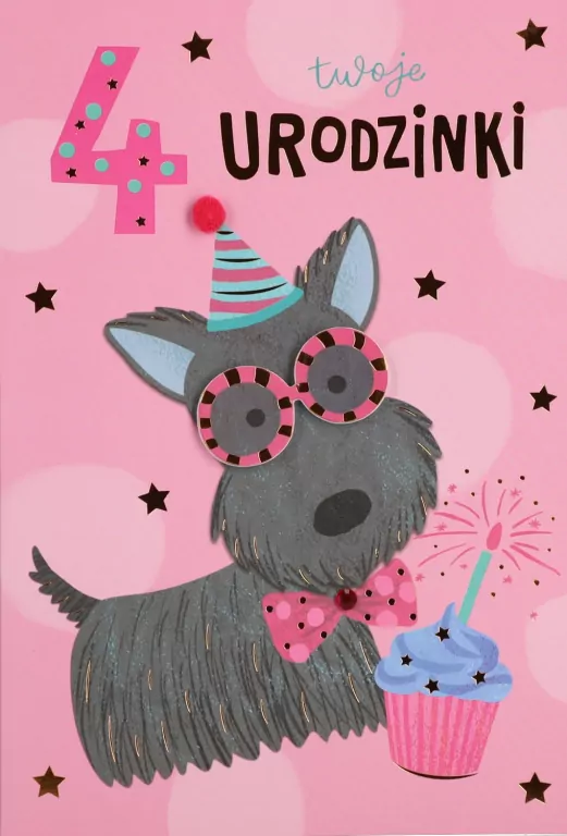 Karnet B6 Urodziny 4 - tantis.pl