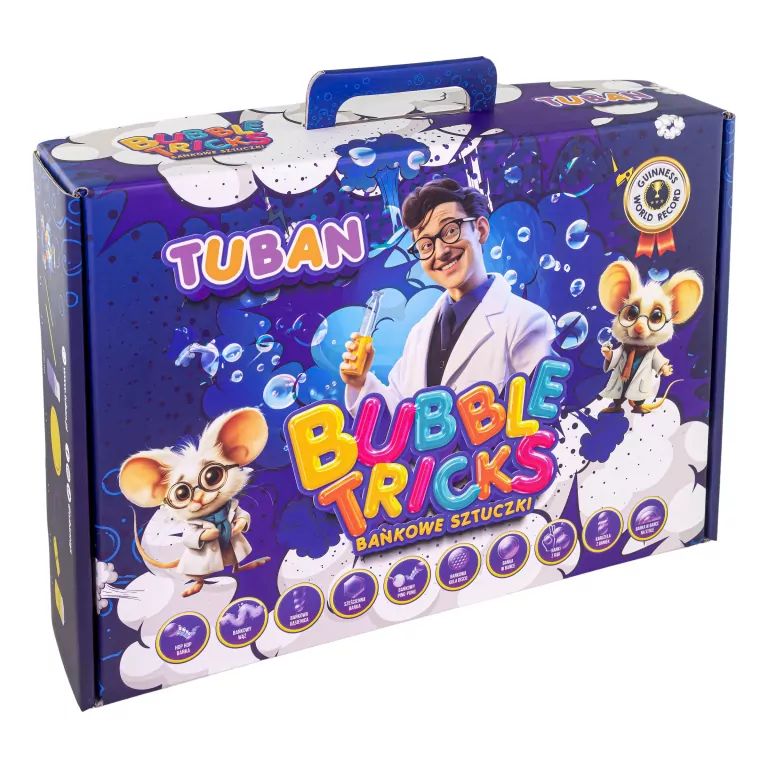 Bubble Tricks. Bańkowe sztuczki. Zestaw 10 bańkowych sztuczek - tantis.pl