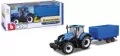 New Holland T7.315 z przyczepą i belami słomy - tantis.pl