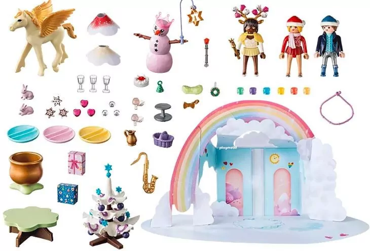 Święta pod tęczą. Kalendarz adwentowy. Christmas 71348 - tantis.pl