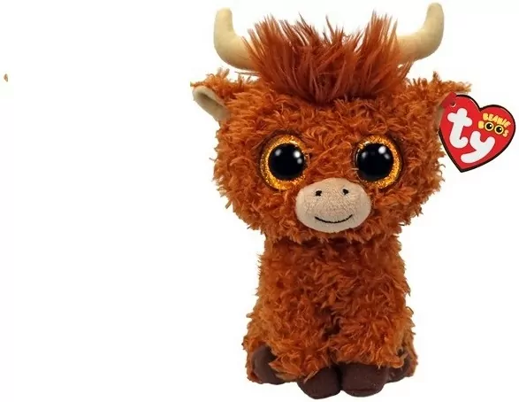 Boos Alfie - brązowa krowa wysokogórska 15cm - tantis.pl