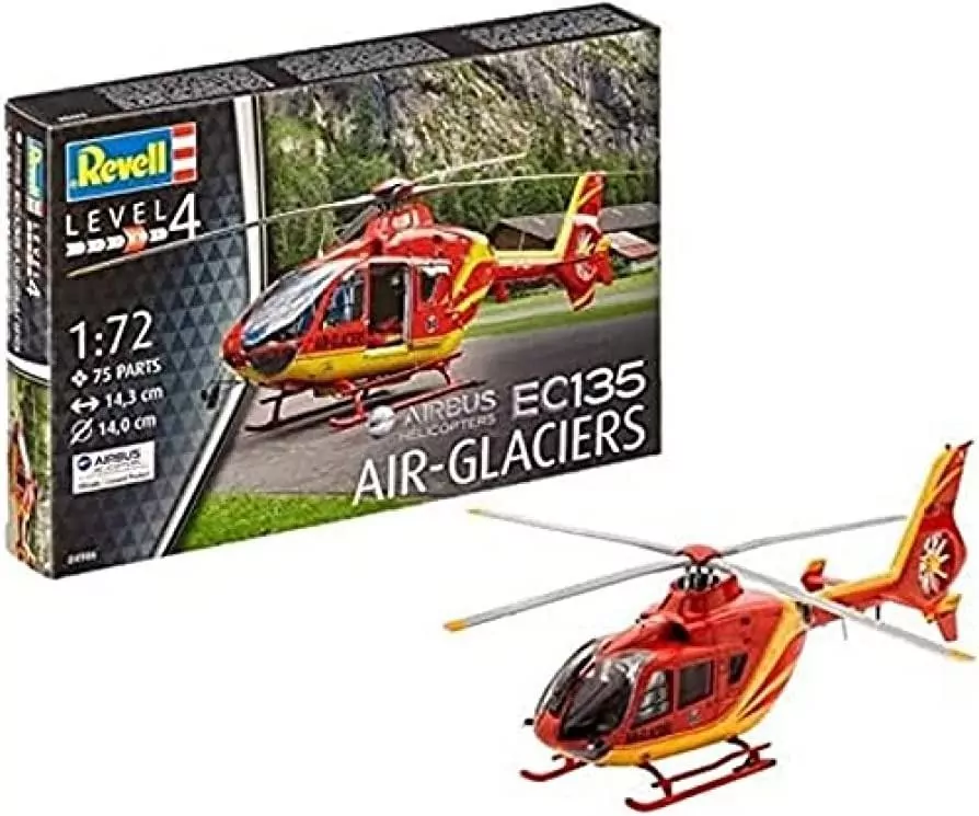 EC 135 Air-Glaciers 1:72 - tantis.pl