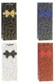 Torebka ozdobna na butelkę 12x35x9cm mix ROZETTE - tantis.pl