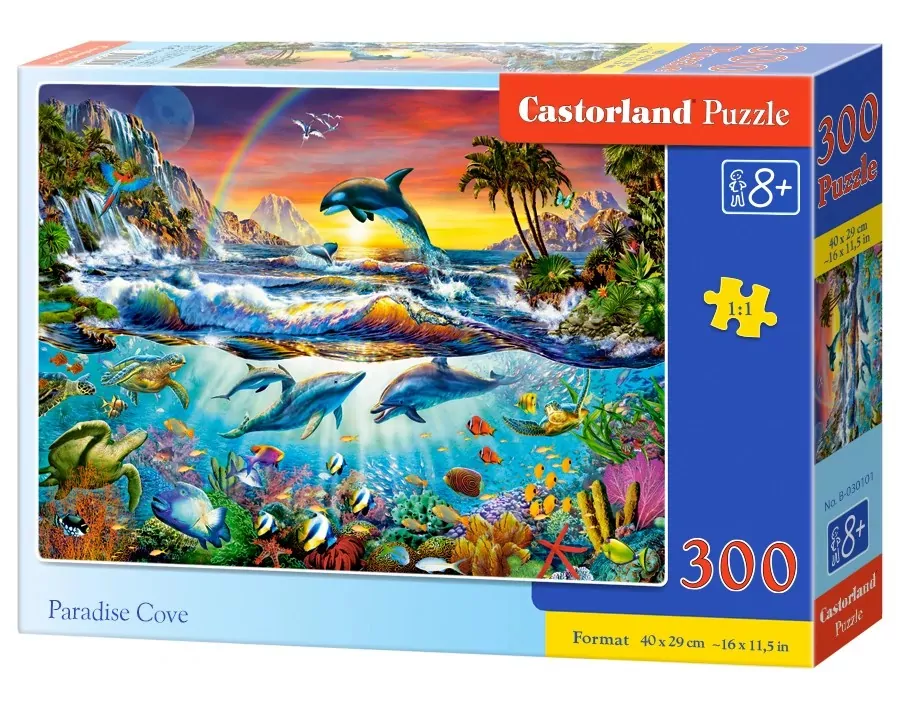 Puzzle 300. Rajska zatoka B-030101 - tantis.pl