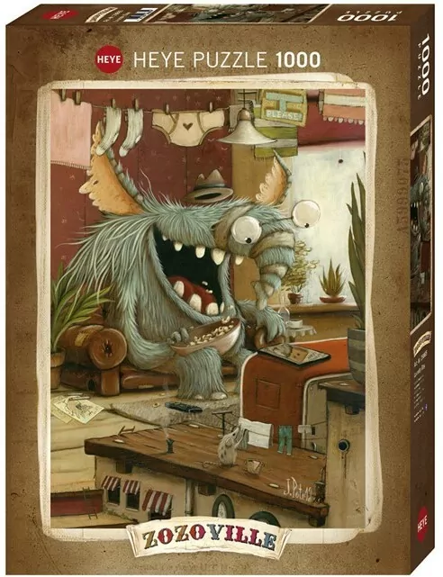 Puzzle 1000 Dzień prania, Zozoville - tantis.pl
