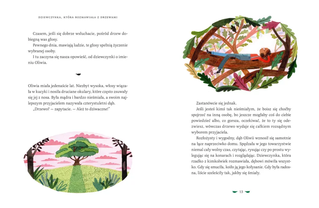 Dziewczynka, która rozmawiała z drzewami - tantis.pl