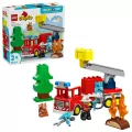 LEGO® Duplo. Wóz strażacki z wężem i strażaki 10473 - tantis.pl