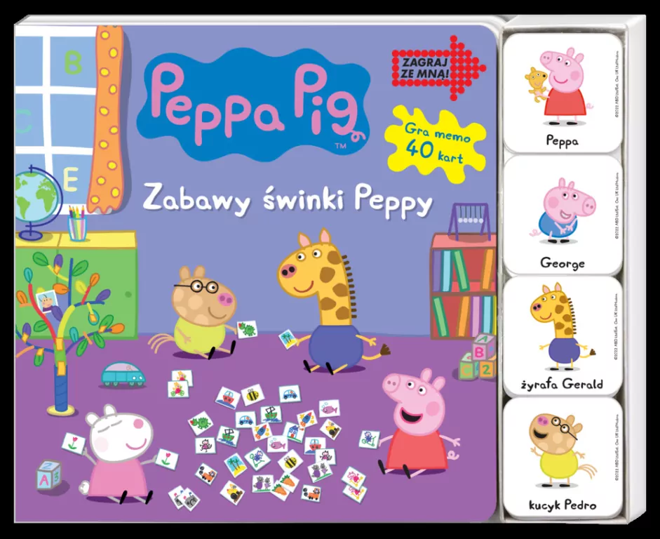 Peppa Pig. Zabawy świnki Peppy. Zagraj ze mną. Cz.3 - tantis.pl