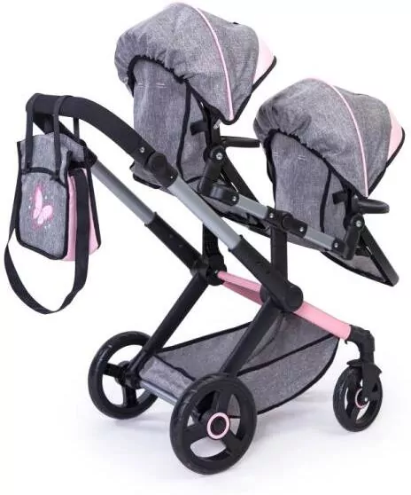 Blizniaczy wózek Xeo Twin - tantis.pl