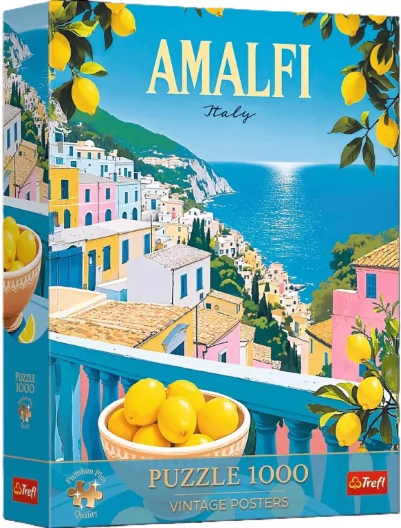 Puzzle 1000 Premium Plus Amalfi, Włochy TREFL - tantis.pl