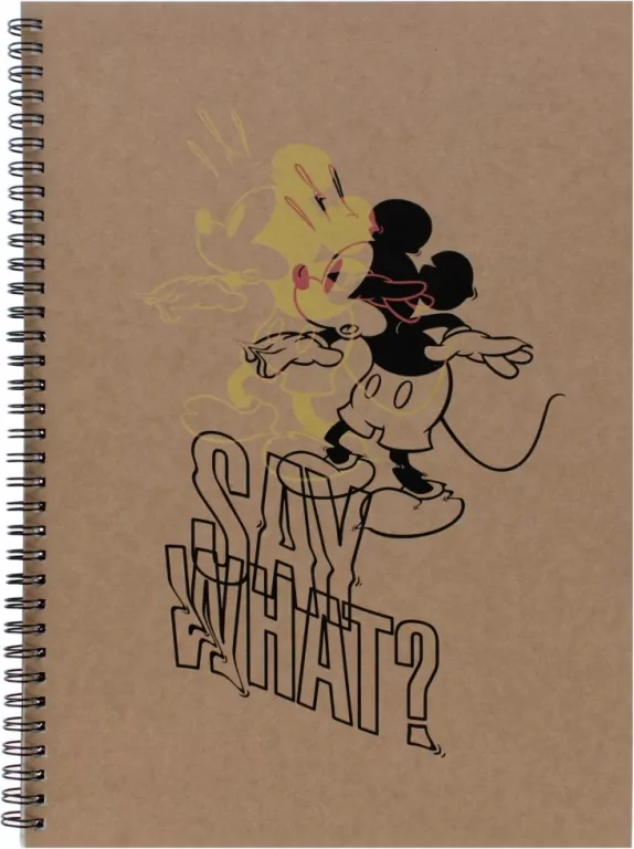 Kołozeszyt A4/80K kratka. Mickey Mouse Kraft - tantis.pl