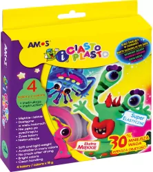 Ciasto Plasto Fluo 4 kolory