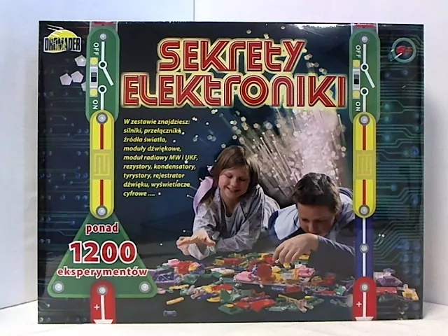 Sekrety elektroniki. Zabawka naukowa. 1200 kombinacji. DROMADER - tantis.pl