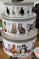 Zestaw 3 puszek 4 koty