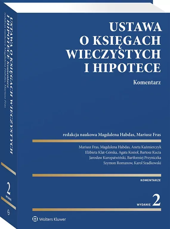 Ustawa o księgach wieczystych i hipotece w.2 - tantis.pl