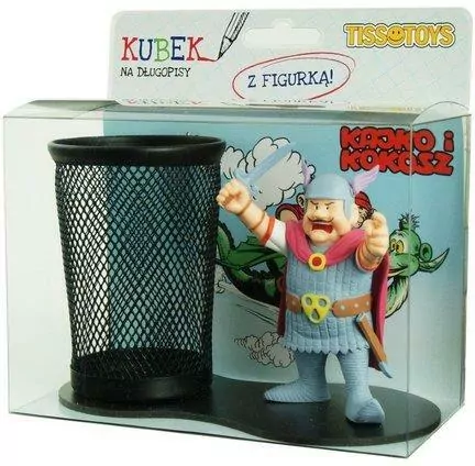 Tisso-Toys. Przybornik biurkowy z figurką Kajko i Kokosz - tantis.pl