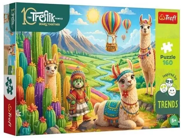Puzzle 160 Trefliki - Lamy TREFL - tantis.pl
