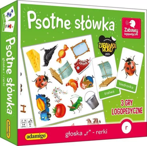Psotne słówka. Głoska "R" - Rerki - tantis.pl