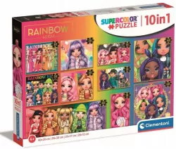 Puzzle 10w1 Supercolor Rainbow High
