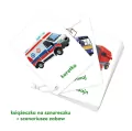 CzuCzu. Karty obrazkowe na sznurku Pojazdy 2+ - tantis.pl
