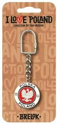 Brelok I love Poland - tantis.pl