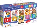 Puzzle z dziurką Pociąg z cyferkami CzuCzu - tantis.pl