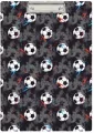 Deska A4 z klipem nadruk piłki - tantis.pl
