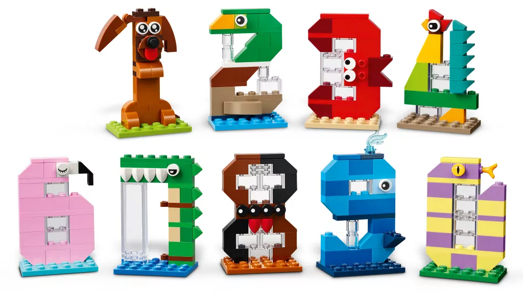 LEGO® Urodzinowe cyferki 40807 - tantis.pl