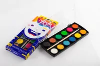 Farby akwarelowe 12 kolorów NEBULO - tantis.pl