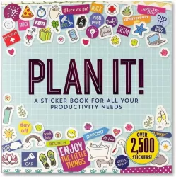 Plan It! Książka z naklejkami Planowanie dnia