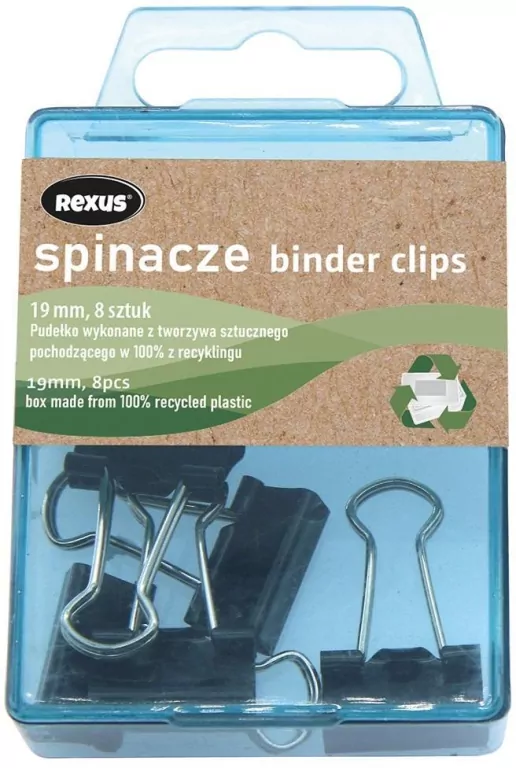 Klipy do papieru, 8 sztuk - tantis.pl