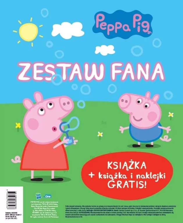 Świnka Peppa. Zestaw Fana - tantis.pl