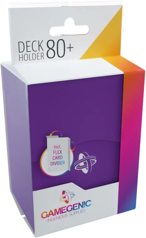Gamegenic: Deck Holder 80+ - Purple - tantis.pl