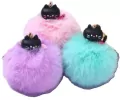 Brelok z pomponem Kot mix HAPPY COLOR - tantis.pl