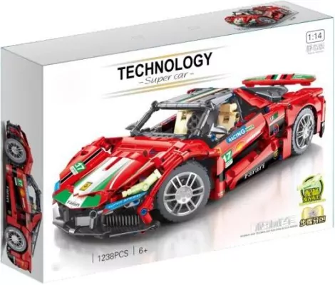 Auto z klocków 1238 el. 212313 HH POLAND