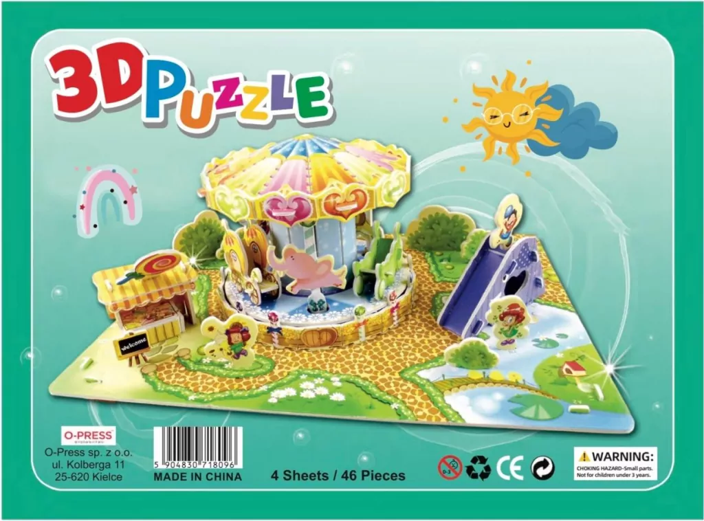 Puzzle 3D 46 Cyrk - tantis.pl