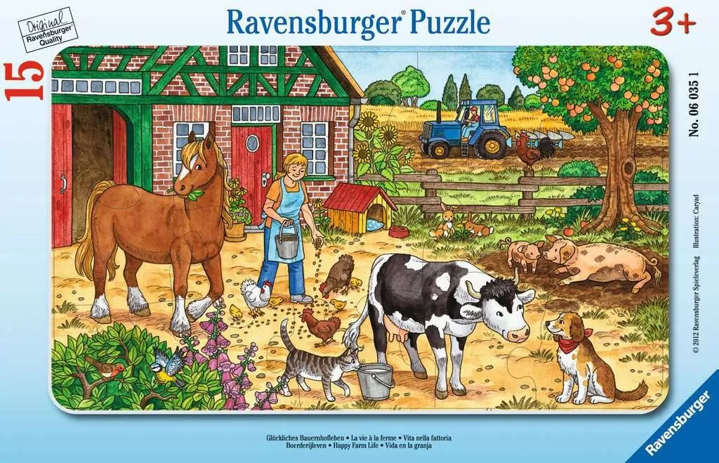 Puzzle 15. Życie na farmie - tantis.pl