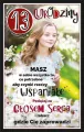 Kartka okolicznościowa. Urodziny 13 - tantis.pl
