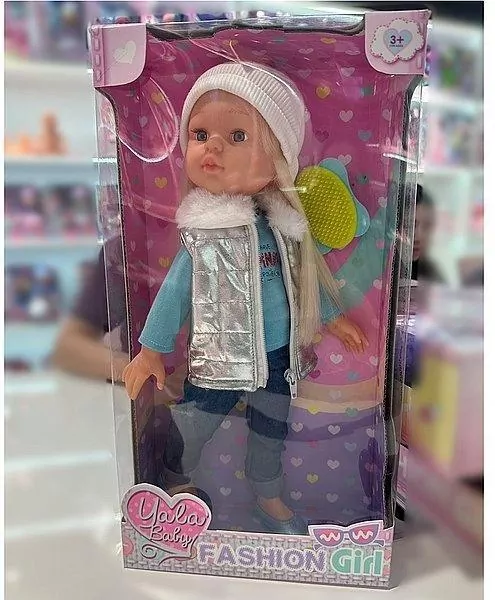 Lalka winylowa 43cm mówi i śpiewa po polsku - tantis.pl