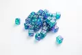 Gamegenic: Galaxy Series - D6 Dice Set (12 mm) - Neptune - tantis.pl