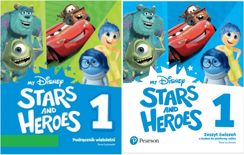 Pakiet: My Disney Stars and Heroes 1. Podręcznik wieloletni / Zeszyt ćwiczeń - tantis.pl