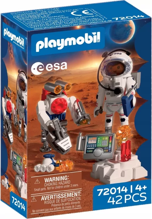 Playmobil Astronauta ESA z robotem 72014 - tantis.pl
