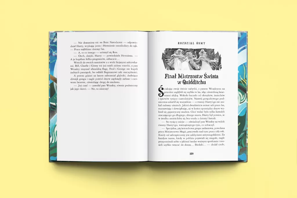 Harry Potter i Czara Ognia (barwione brzegi) - tantis.pl