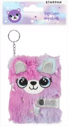 Notes pluszowy brelok Miś