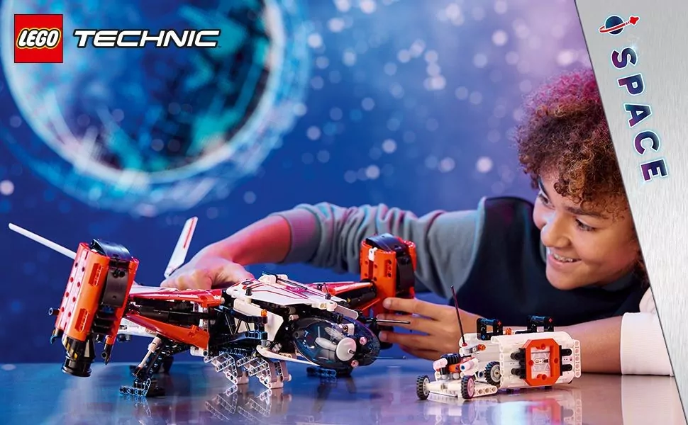 LEGO® Technic. Transportowy statek kosmiczny VTOL LT81. 42181 - tantis.pl
