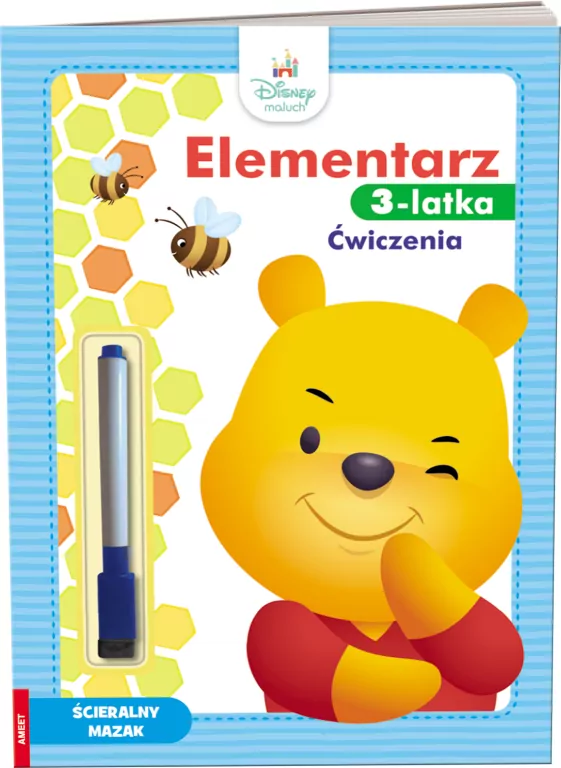 Disney Maluch. Elementarz. Ćwiczenia 3-latka - tantis.pl