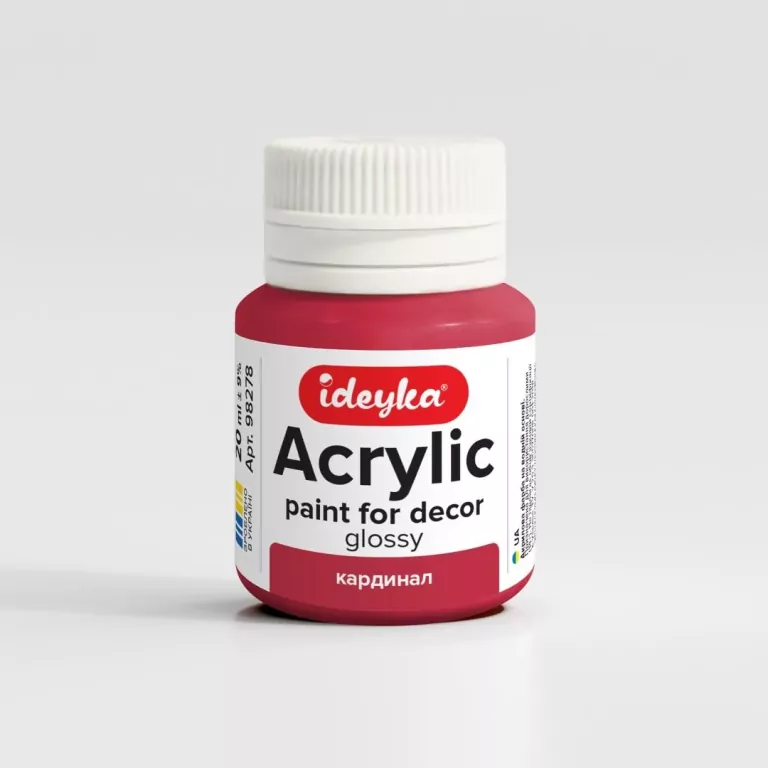 Farba akrylowa Kardynał 20ml - tantis.pl