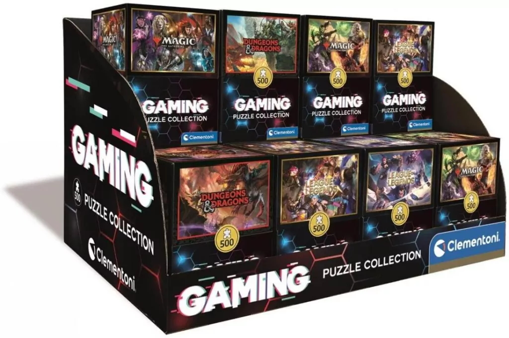 Puzzle 500 Cubes Gaminig Collection MIX - tantis.pl