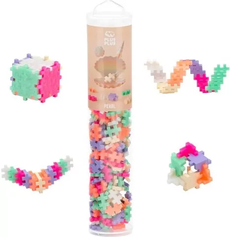 Tuba Mix Perłowy - 240 elementów. Plus Plus - tantis.pl